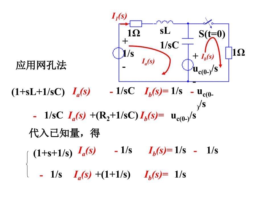 13.5应用拉普拉斯变换法分析线性电路_第5页