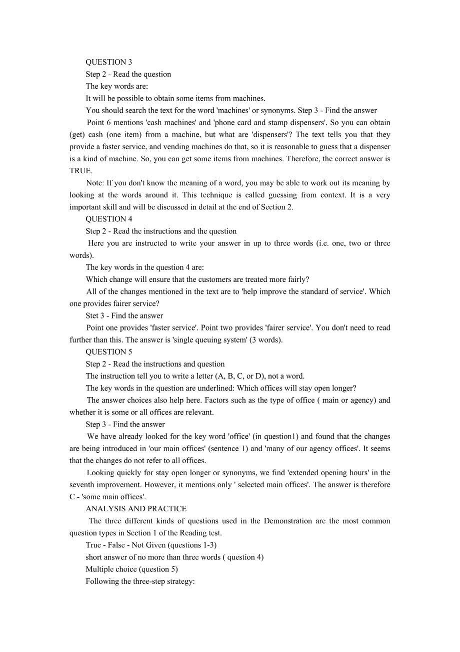 雅思考试的阅读方法与技巧英文版_第5页