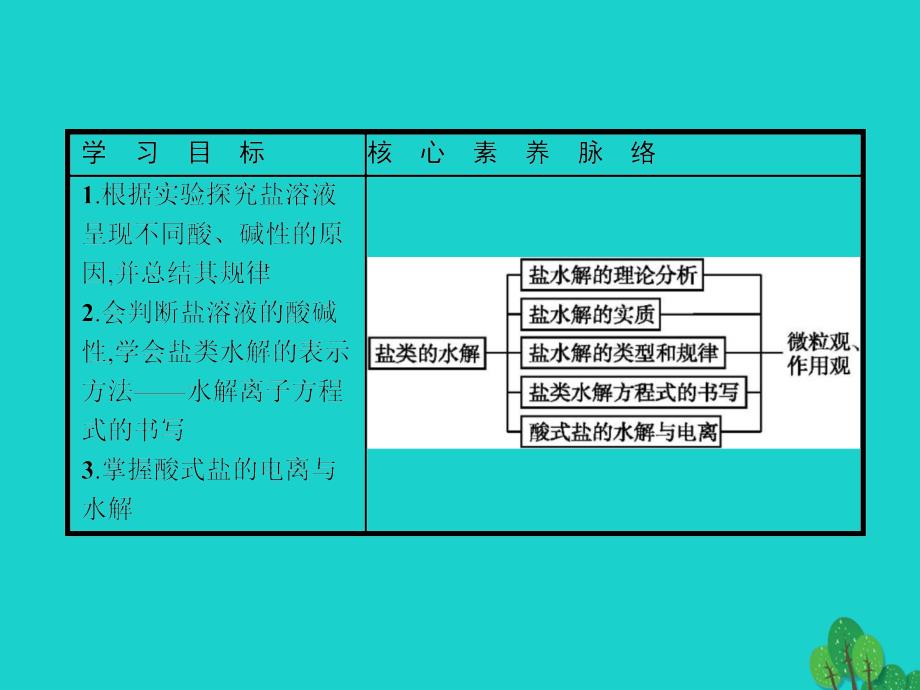 2017-2018年高中化学 第三章 水溶液中的离子平衡 3.3.1 盐类的水解课件 新人教版选修4_第3页