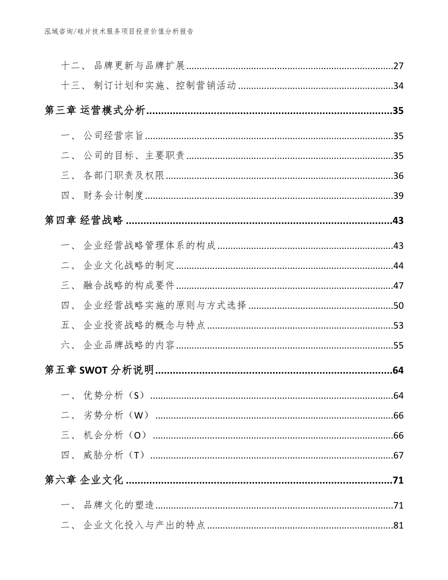 硅片技术服务项目投资价值分析报告_参考模板_第3页