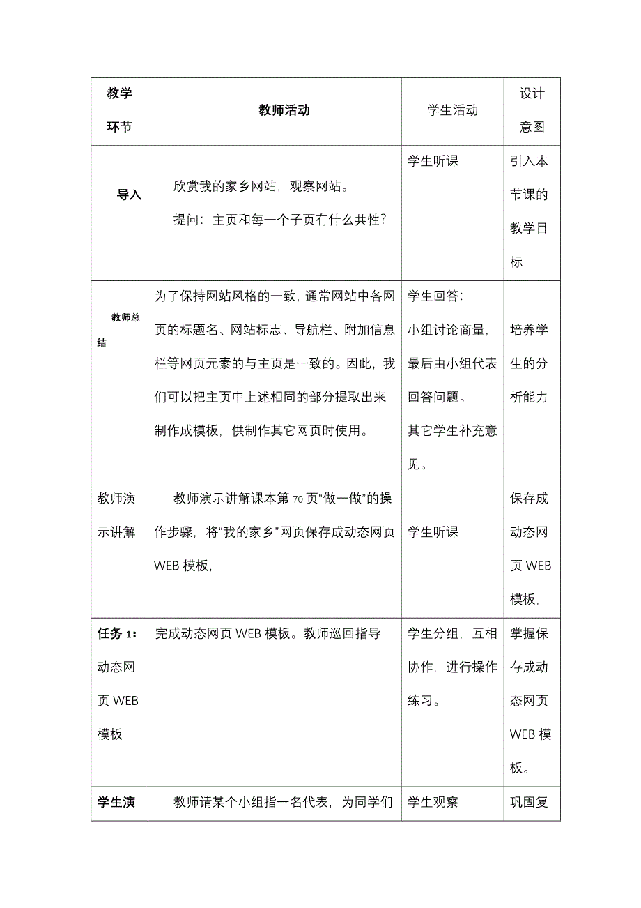 第5单元 建设网站——丰富网站内容第13-14.doc_第2页