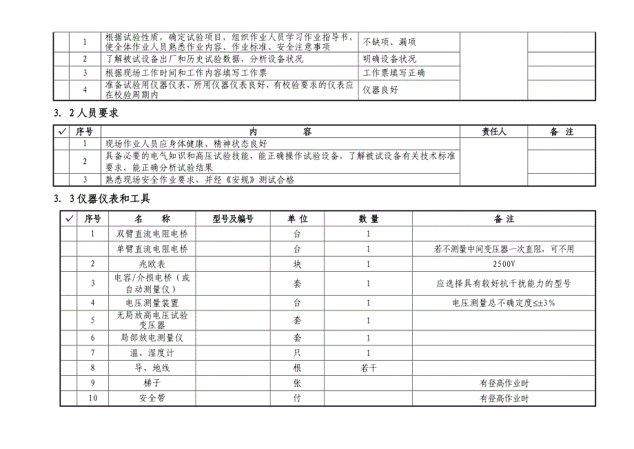 110kV母线电容式电压互感器交接试验作业指导书_第2页