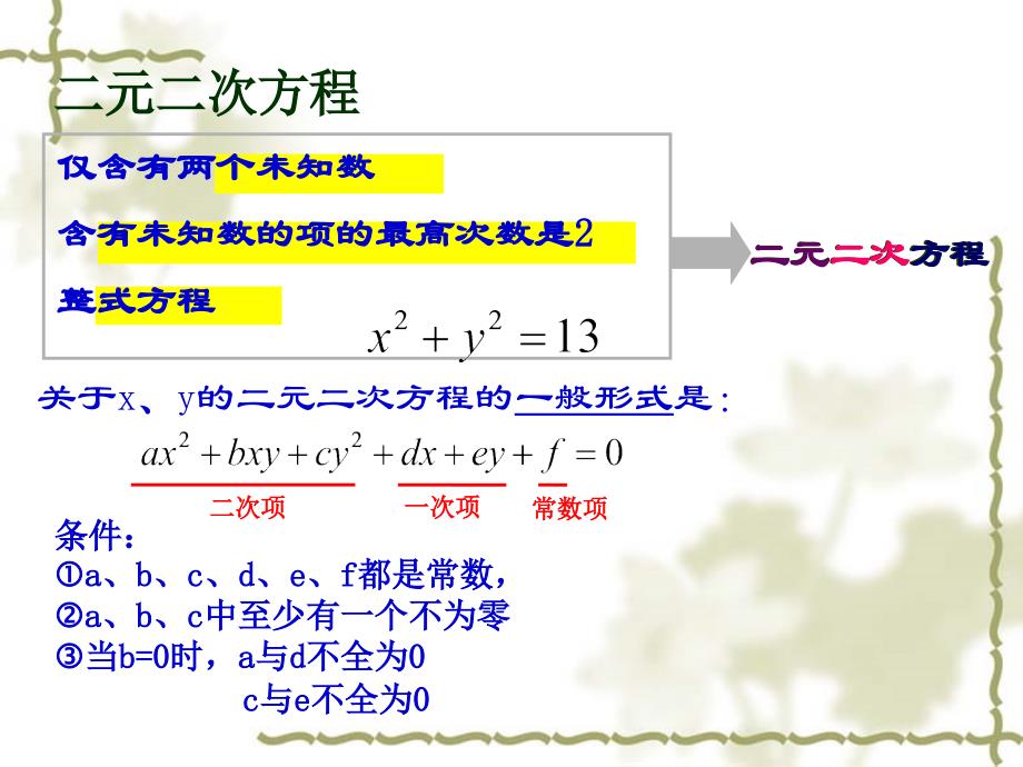 21.5二元二次方程和方程组_第3页