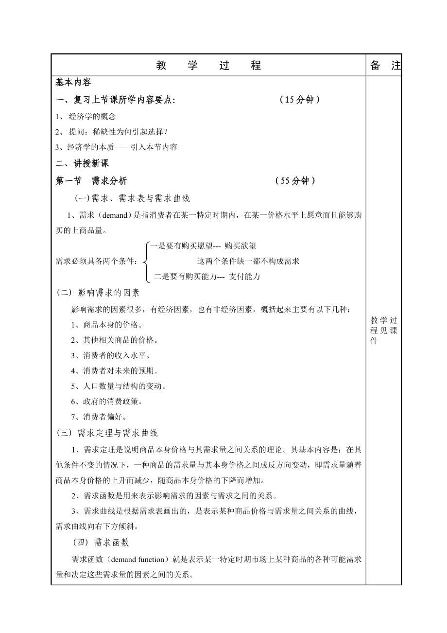 教案经济学基础教案江_第5页