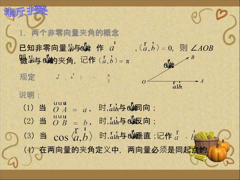 向量的内积和距离表_第4页