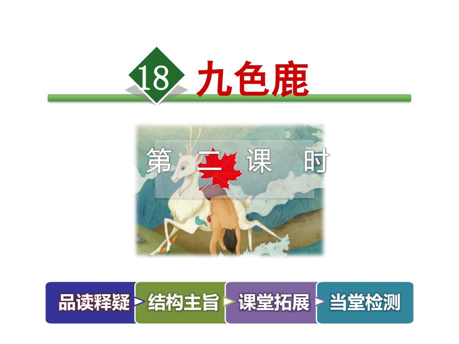 (公开课ppt课件)五年级上册语文《九色鹿》-第2课时_第1页