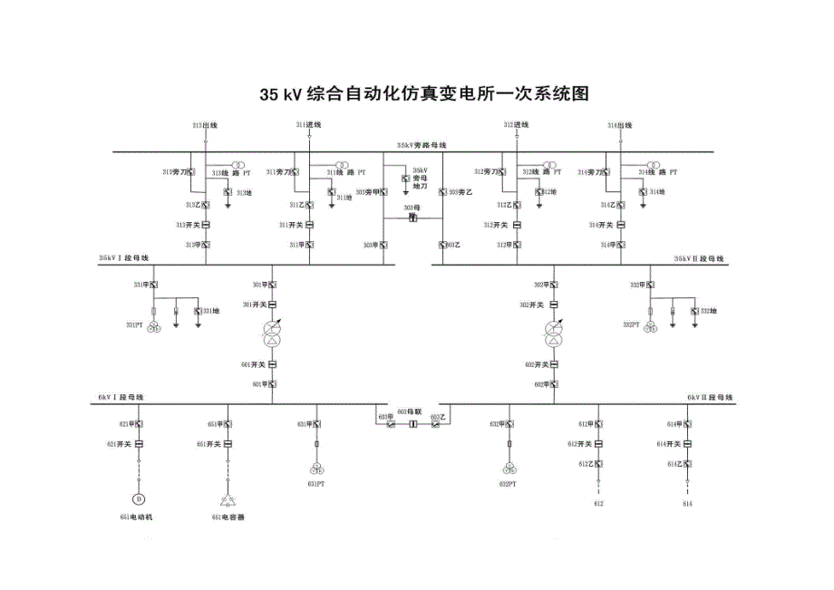 35旁母带负荷35操作票303充电带线路_第1页