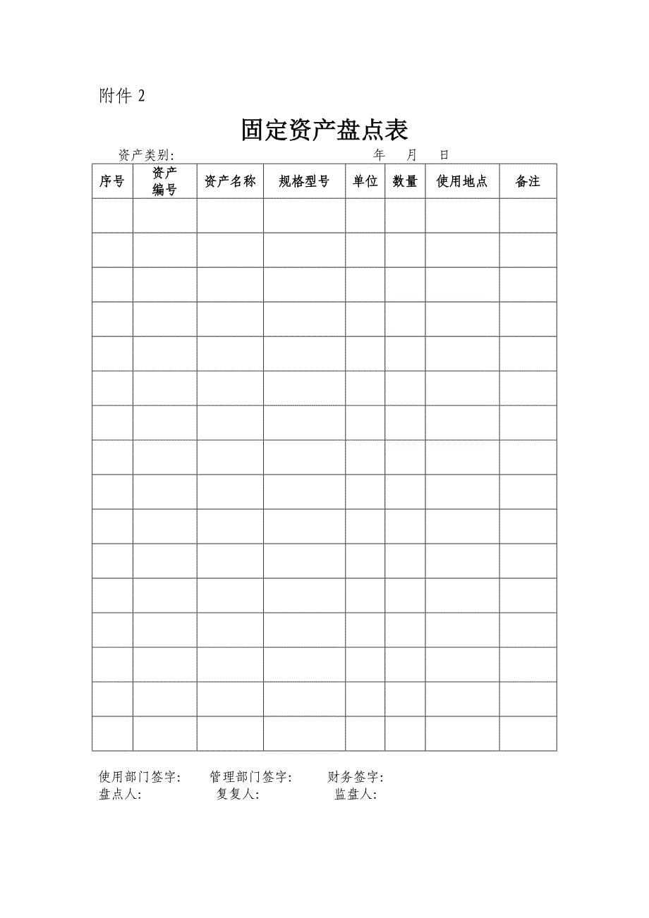 2018年固定资产盘点方案_第5页