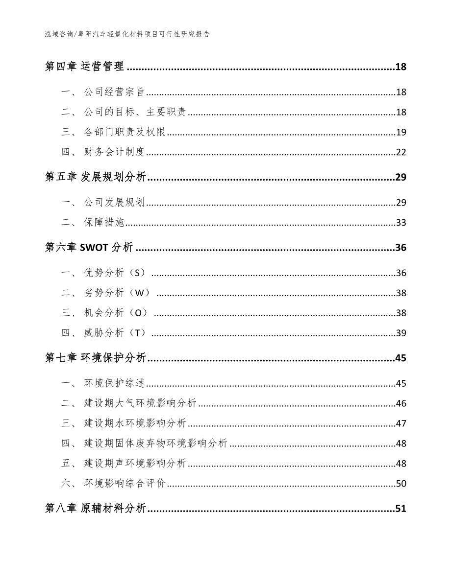 阜阳汽车轻量化材料项目可行性研究报告【范文参考】_第2页