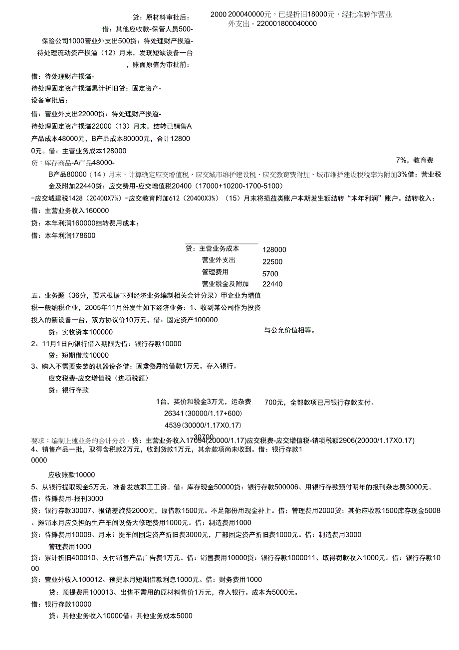 会计从业资格考试复习资料_第2页