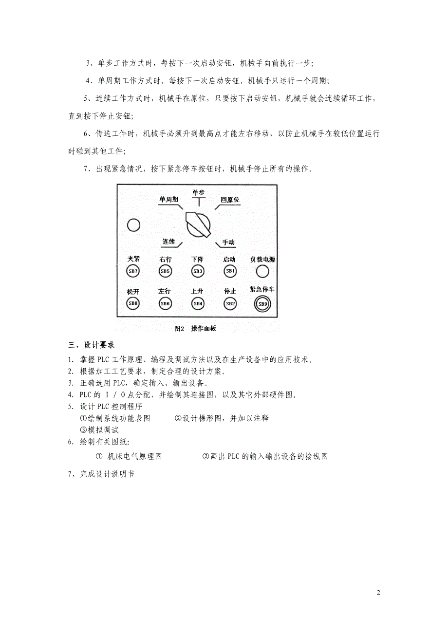 1扬州大学《电气控制与PLC技术》课程设计课题1.doc_第2页