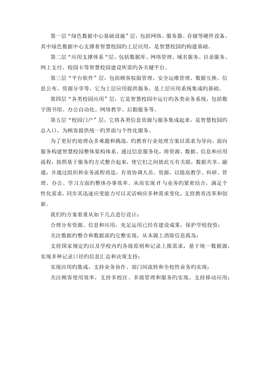 高校智慧校园解决方案_第4页