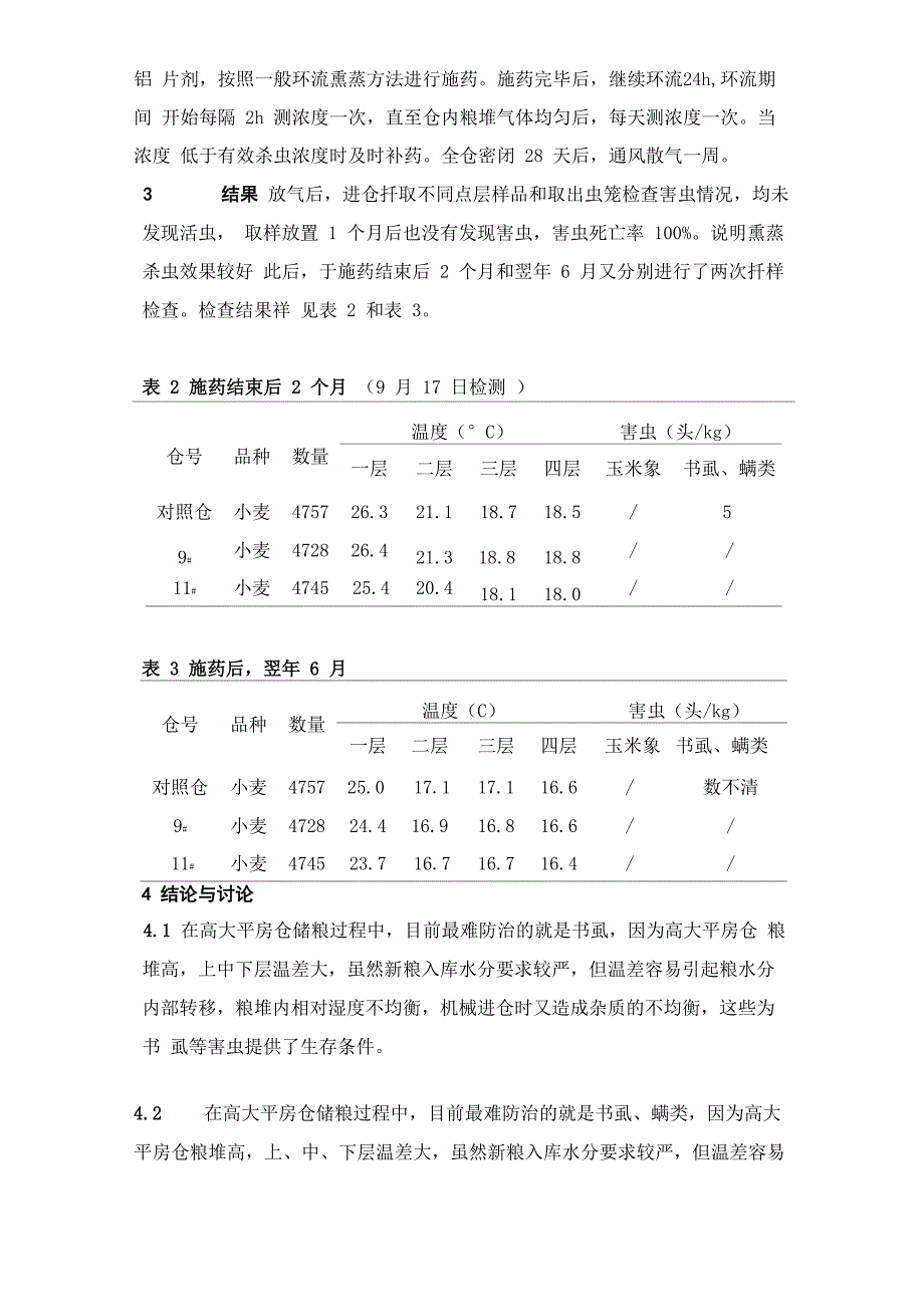 敌敌畏与磷化氢混合环流熏蒸有效防治书虱_第3页