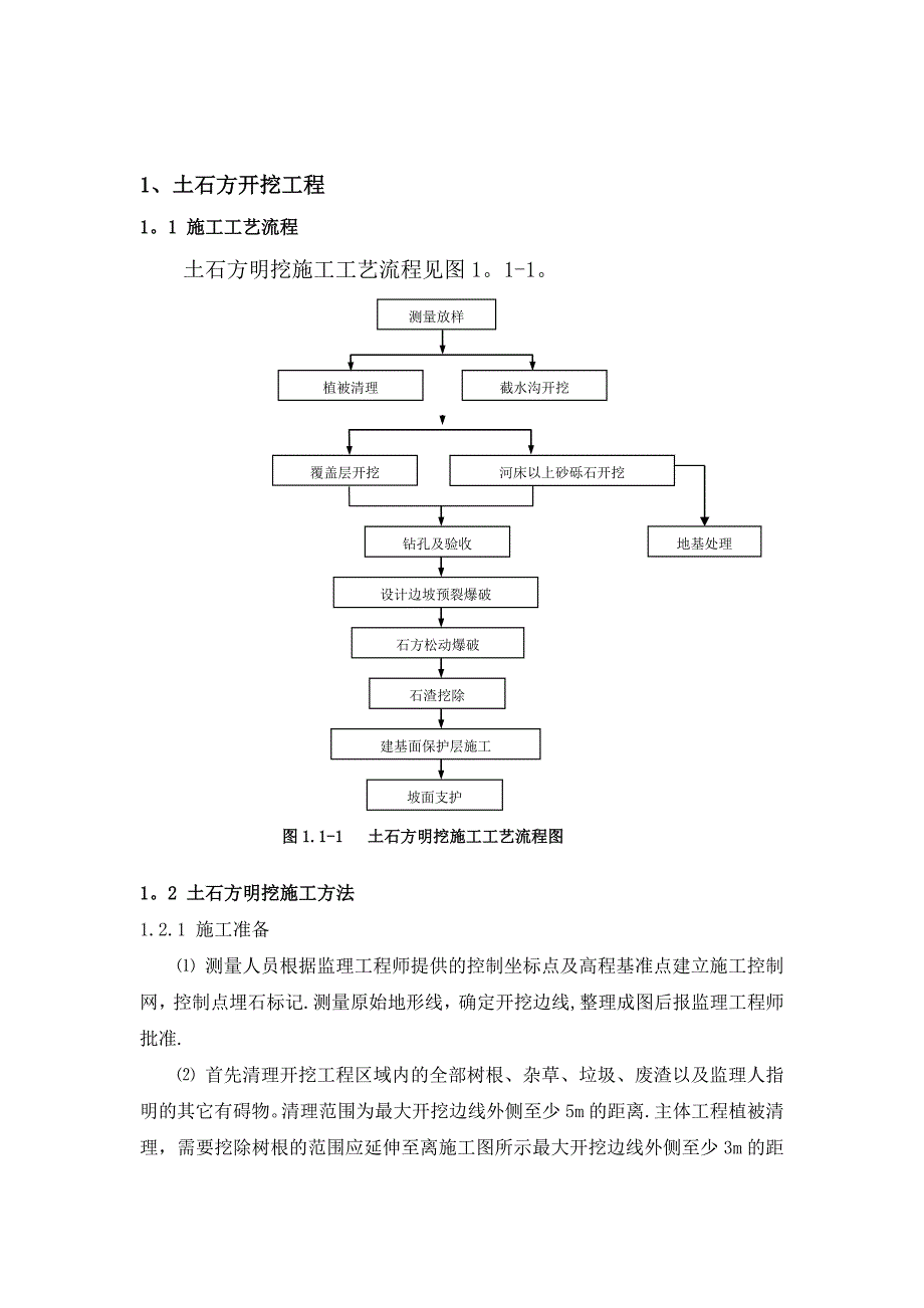 坝基开挖与处理施工方案_第3页