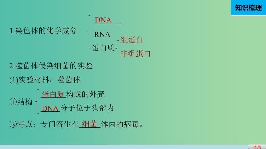 高中生物 第三章 第一节 核酸是遗传物质的证据课件 浙科版必修2.ppt_第5页