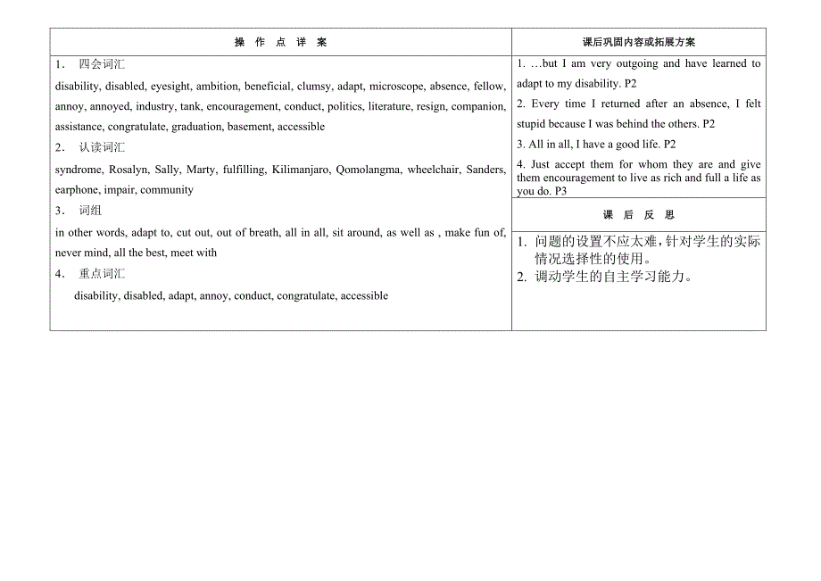 选修七Unit1reading教案_第2页