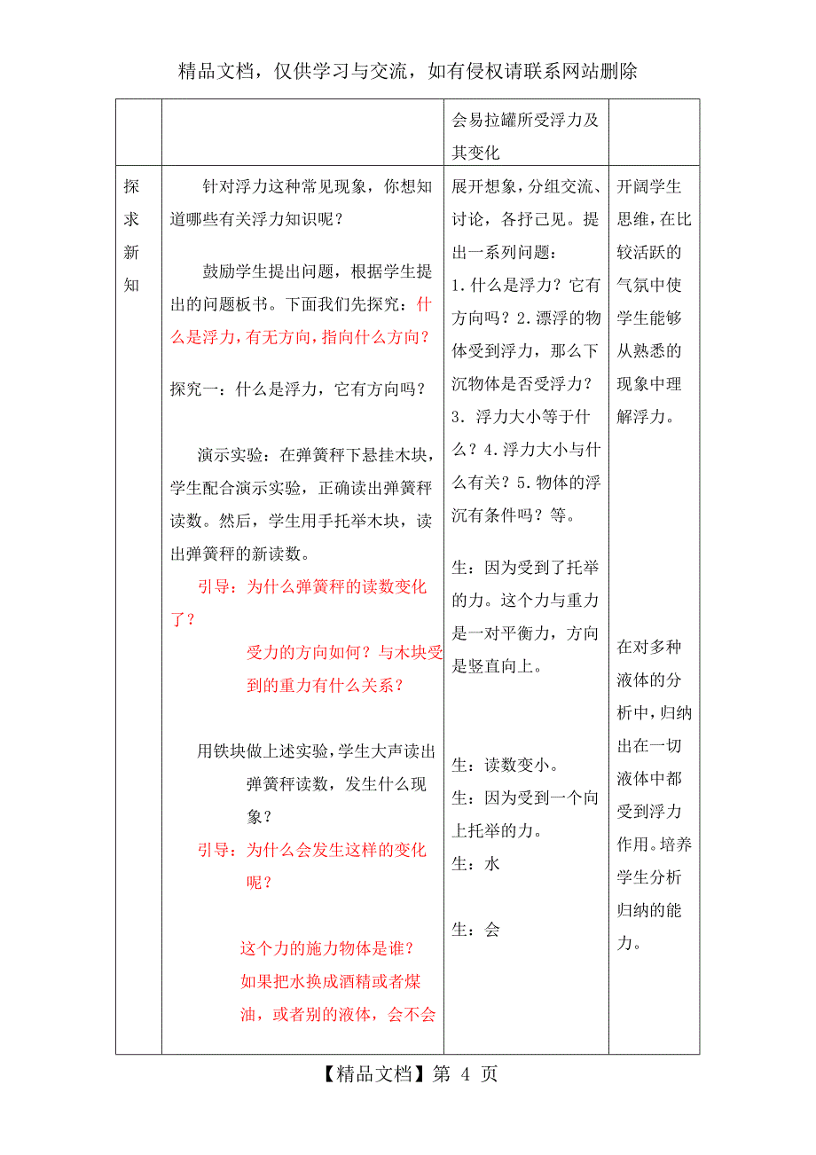 《浮力》教学设计_第4页