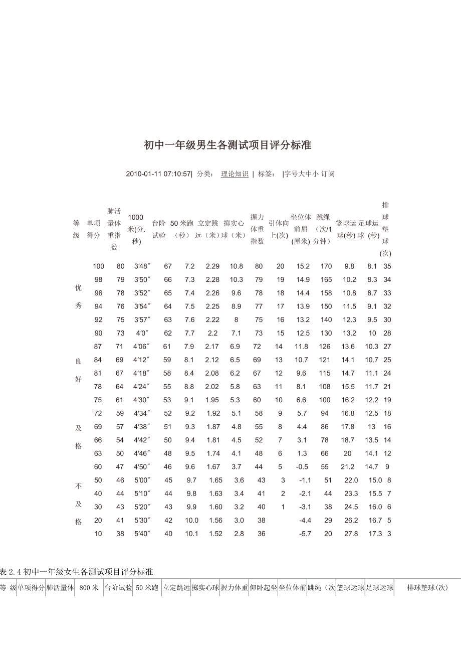 小升初体育综合素质评定考核方案.doc_第5页