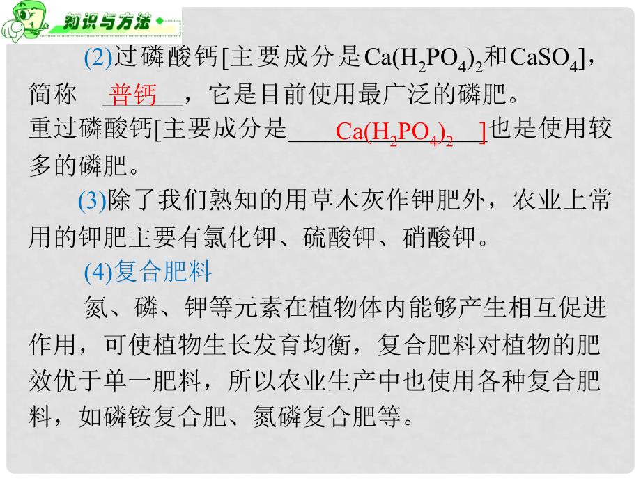 浙江省高三化学 第10单元44讲 为现代农业技术添翼从污染防治到绿色化学复习课件_第3页