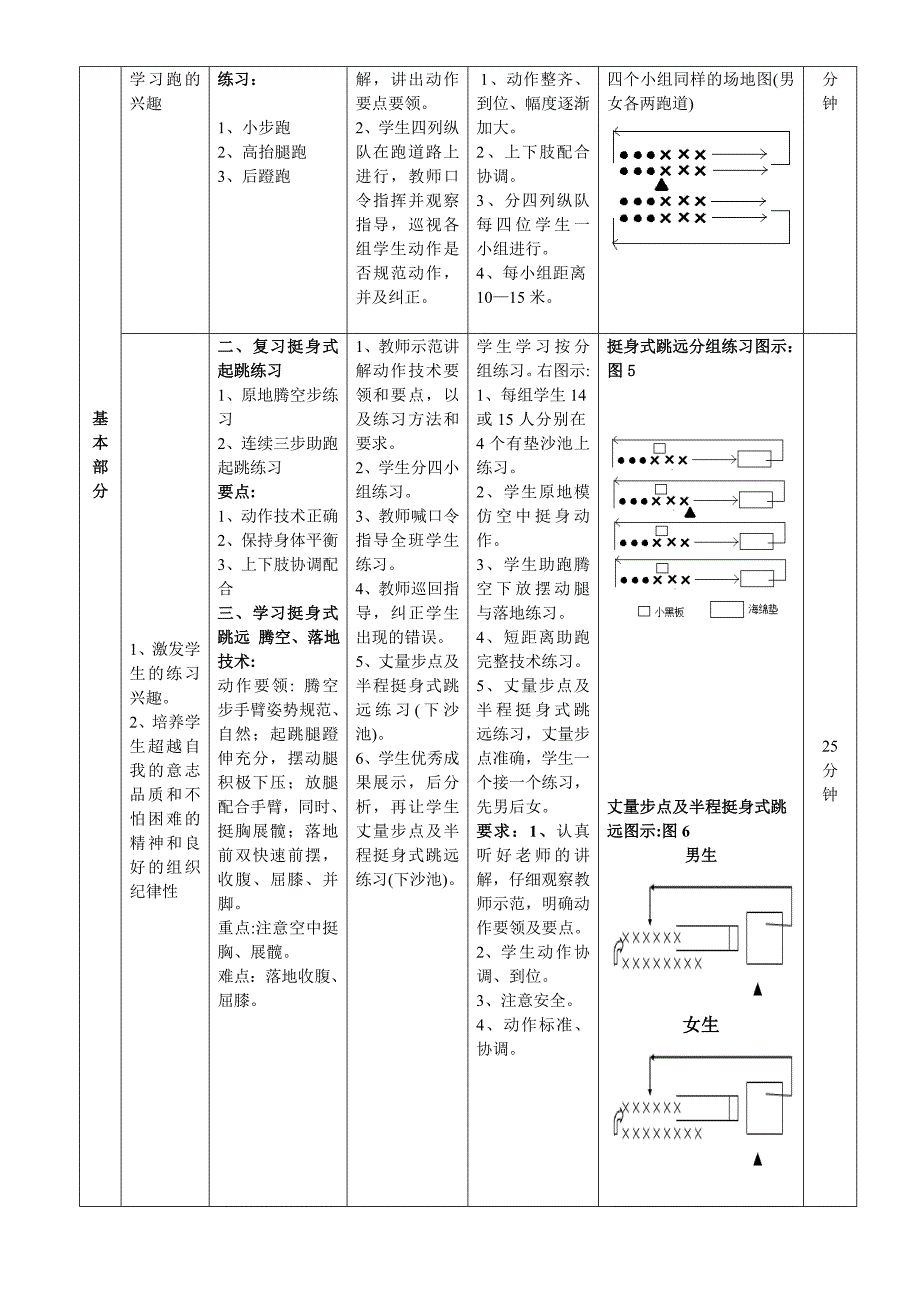 江门市新会第四中学体育课公开课教案.doc_第2页