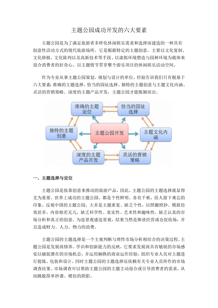 主题公园成功开发的六大要素.doc_第1页