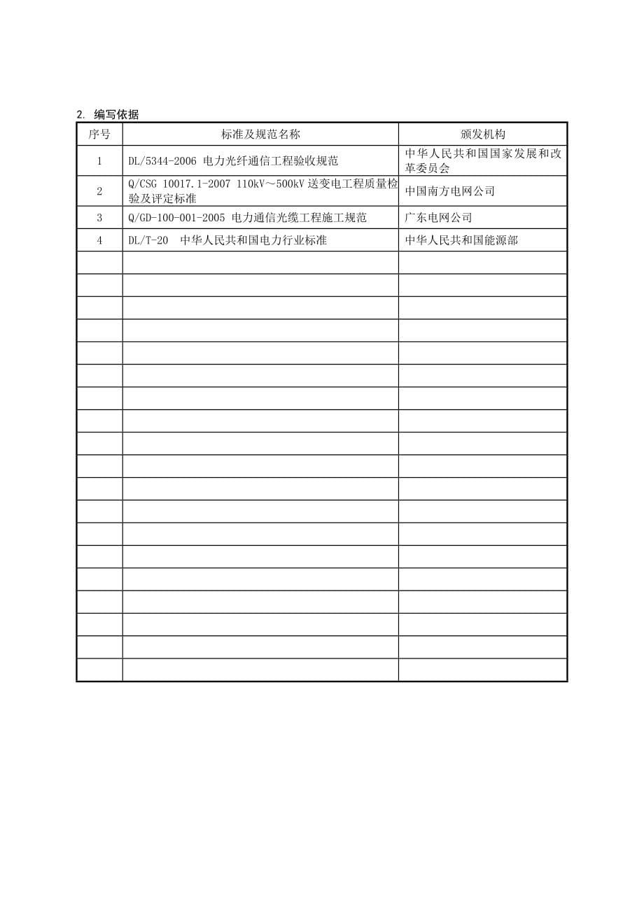 电力通信光缆作业指导书范本_第5页