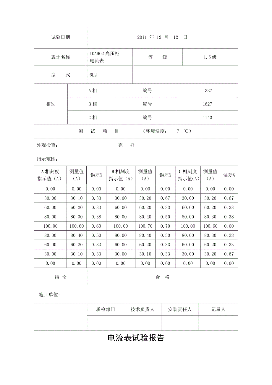 电流电压表实验报告_第2页