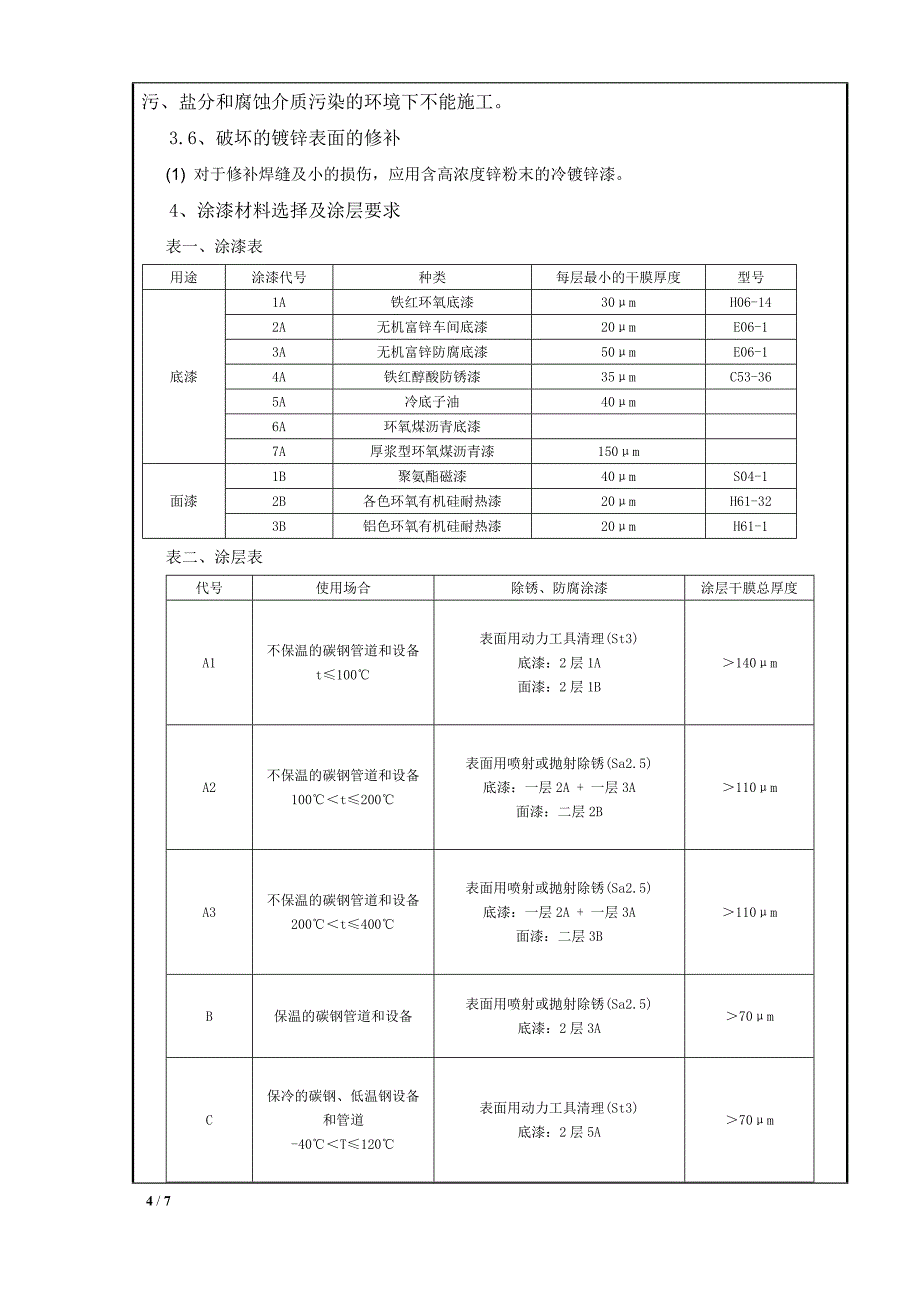 管道除锈及防腐施工技术交底.doc_第4页