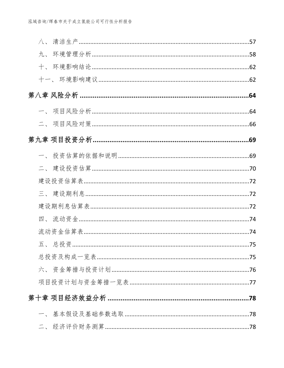 珲春市关于成立氢能公司可行性分析报告【参考范文】_第4页