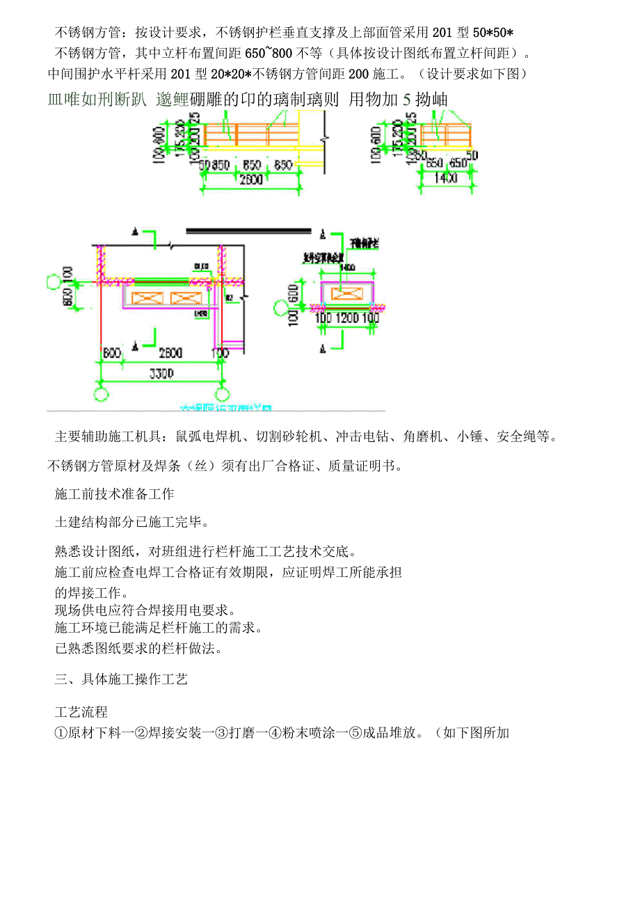 空调栏杆施工方案最终版_第3页