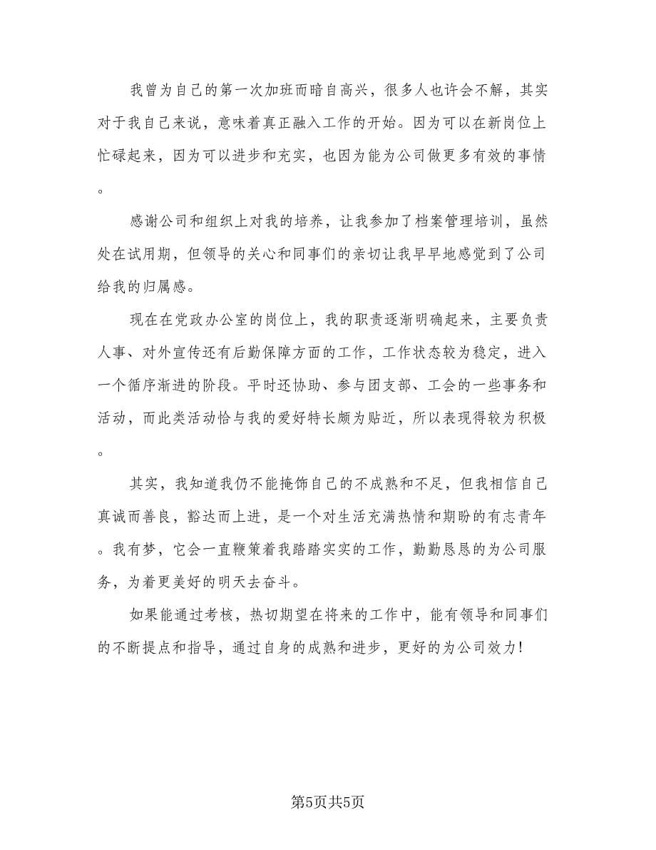 虎年试用期个人转正工作总结个人例文（二篇）.doc_第5页