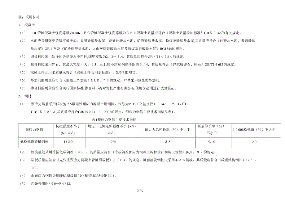 PHC管桩选用表(1)_第2页