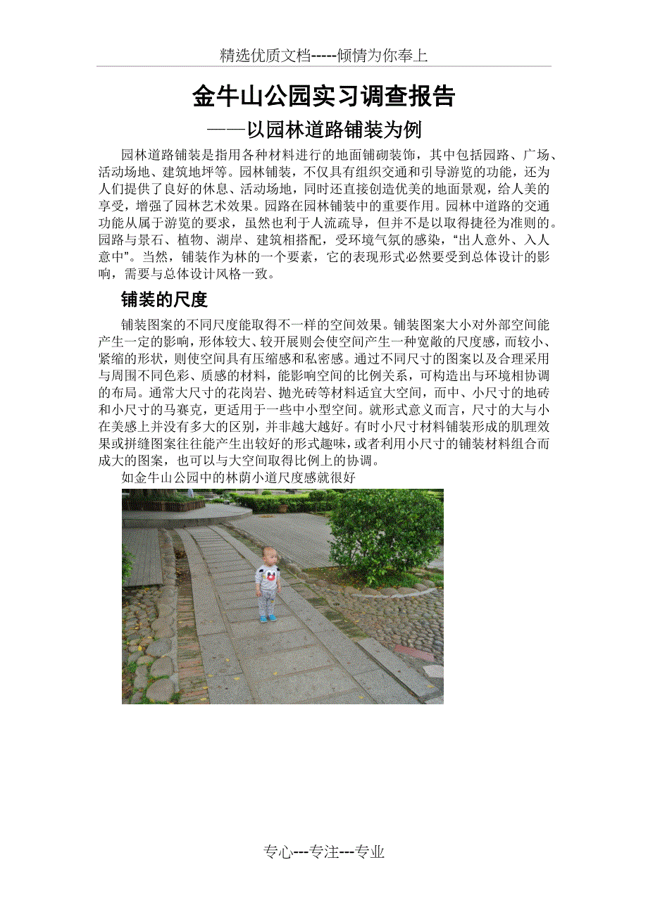 公园道路铺装分析(共7页)_第1页