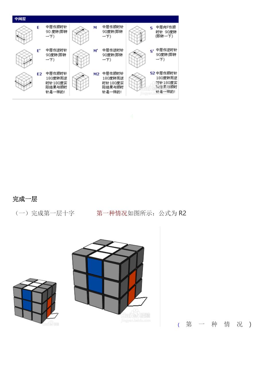 三阶魔方教程图解_第3页