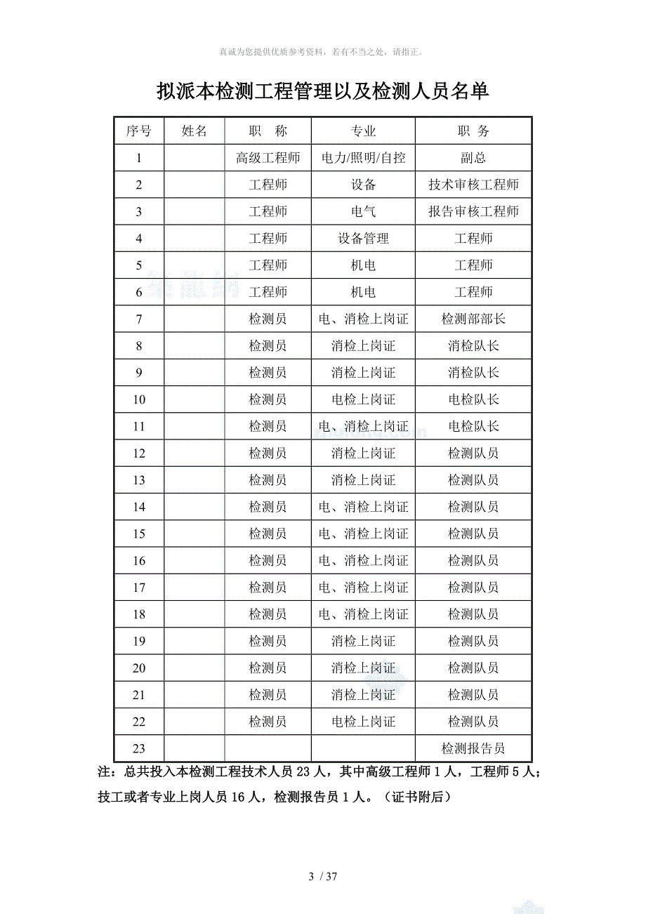 消防设施及电气设施检测方案(经典)_第4页