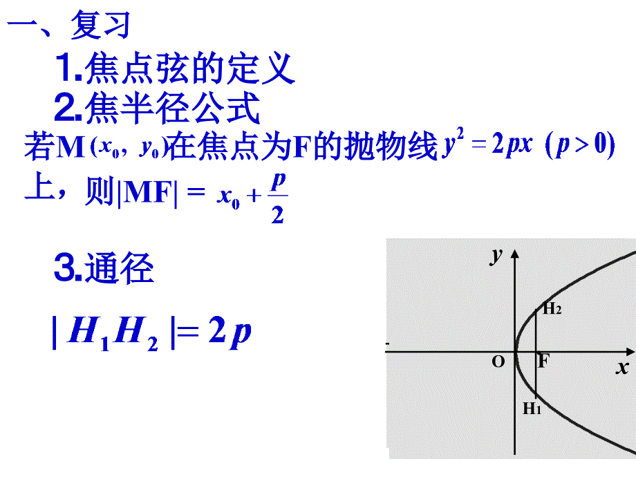 抛物线焦点弦的性质3_第2页