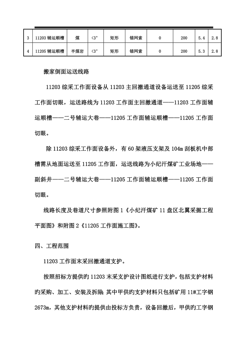 矿建综采工作面施工组织设计.doc_第2页