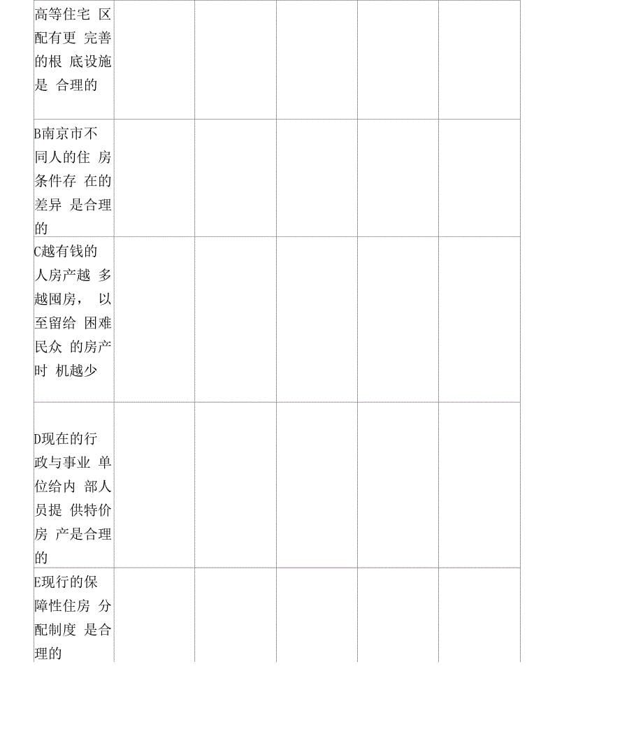 Get清风住房状况调查表整理1_第5页