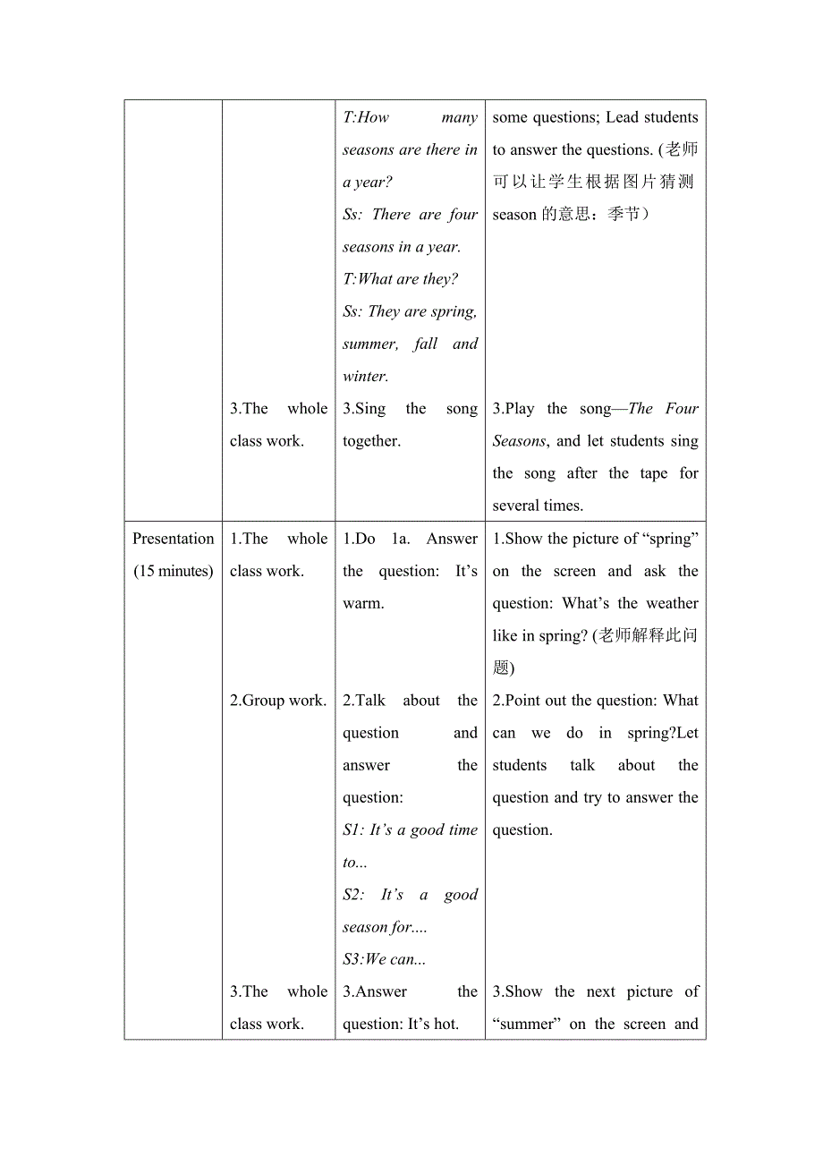 仁爱版七年级英语下册U8T1教案_第3页