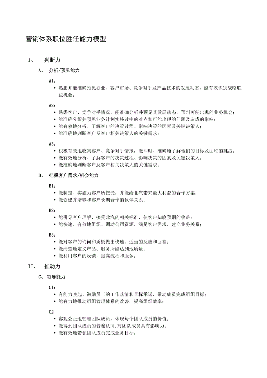 营销人员胜任能力模型_第2页