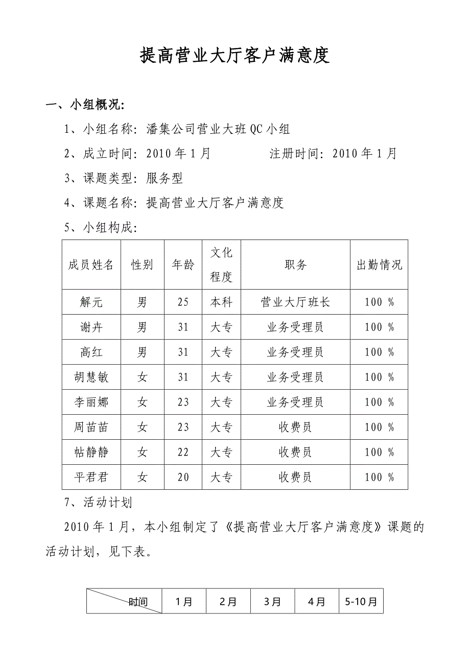 提高营业大厅客户满意度_第1页