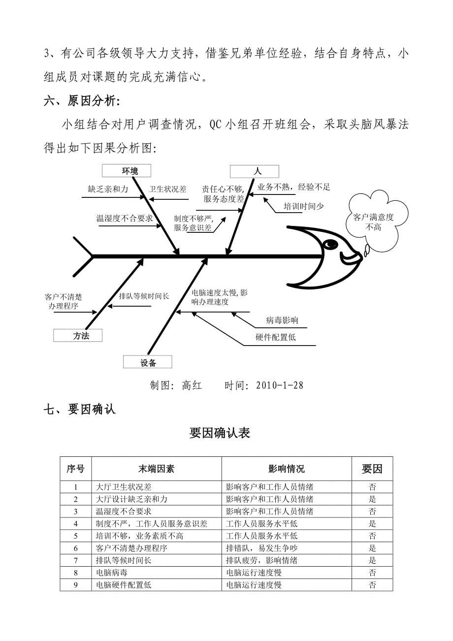 提高营业大厅客户满意度_第5页