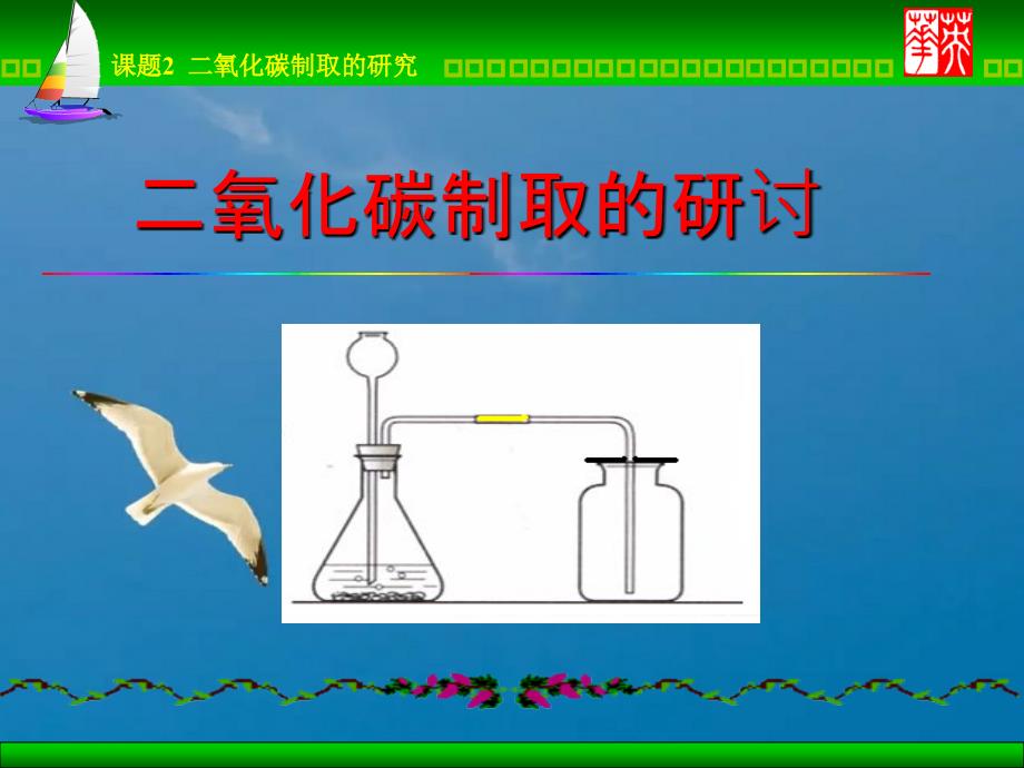 二氧化碳制取的研究教学ppt课件_第1页