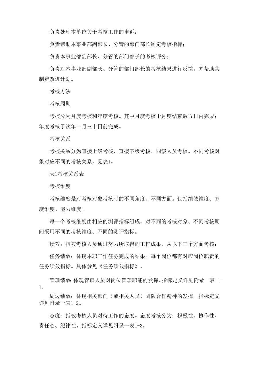 某公司年度业绩的考核方法_第5页