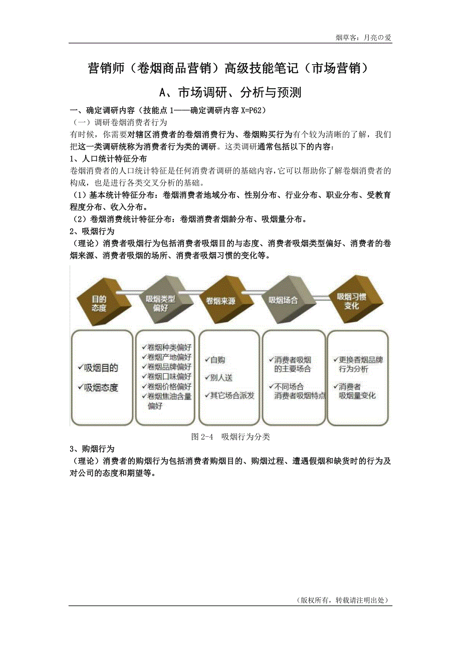 营销师(卷烟商品营销)高级技能笔记(市场营销) (1).doc_第1页