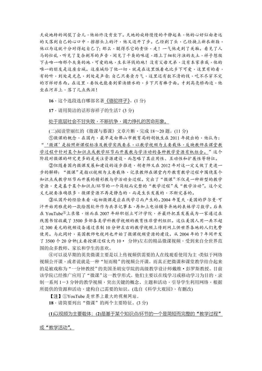 最新中考语文四川省习题中考模拟试4_第4页