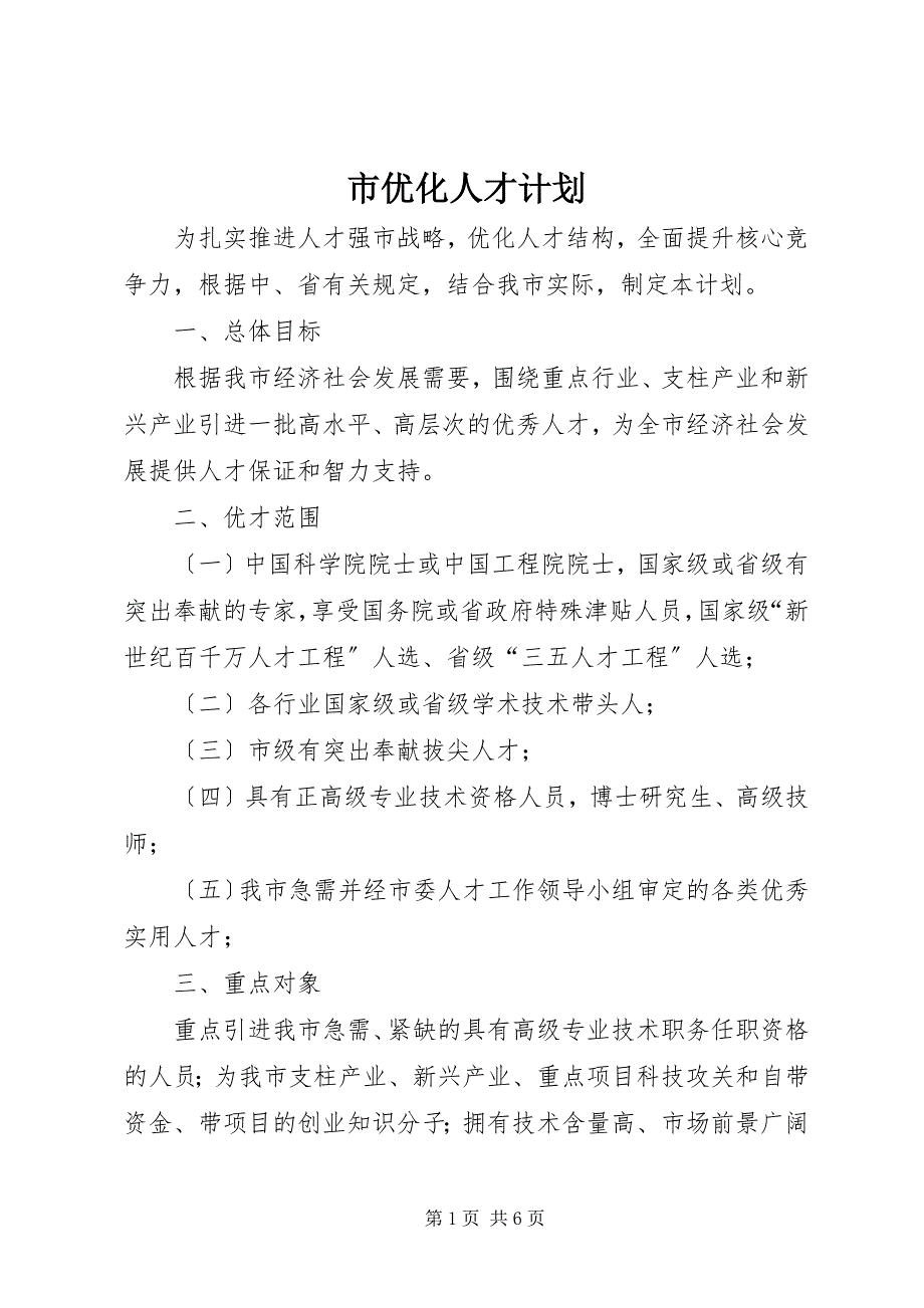 2023年市优化人才计划.docx_第1页