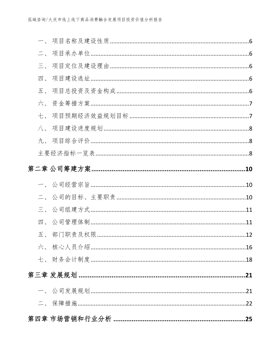 大庆市线上线下商品消费融合发展项目投资价值分析报告参考模板_第2页