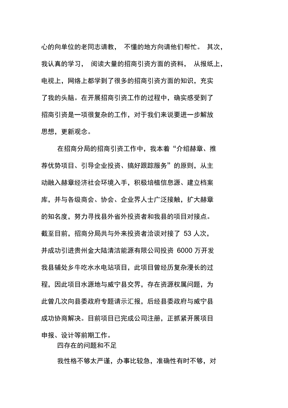 招商工作个人总结范文_第3页