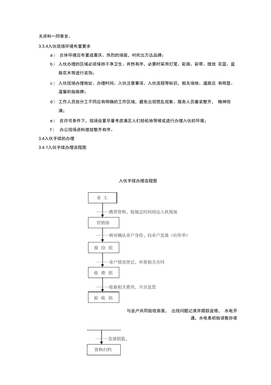 达万物业入伙管理工作程序_第3页